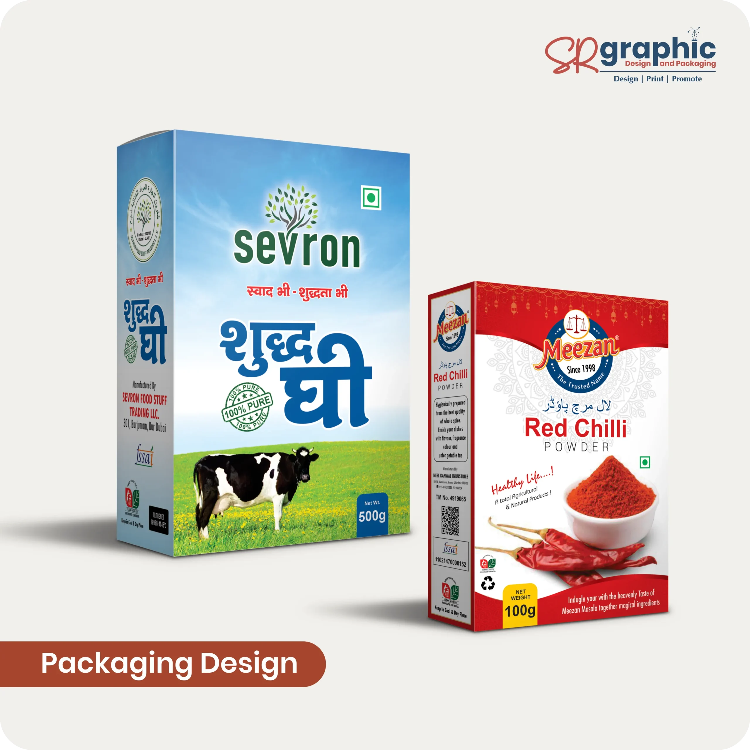 Box Packaging Design and Printing Services by SR Graphic - Best Packaging Company in Gorakhpur