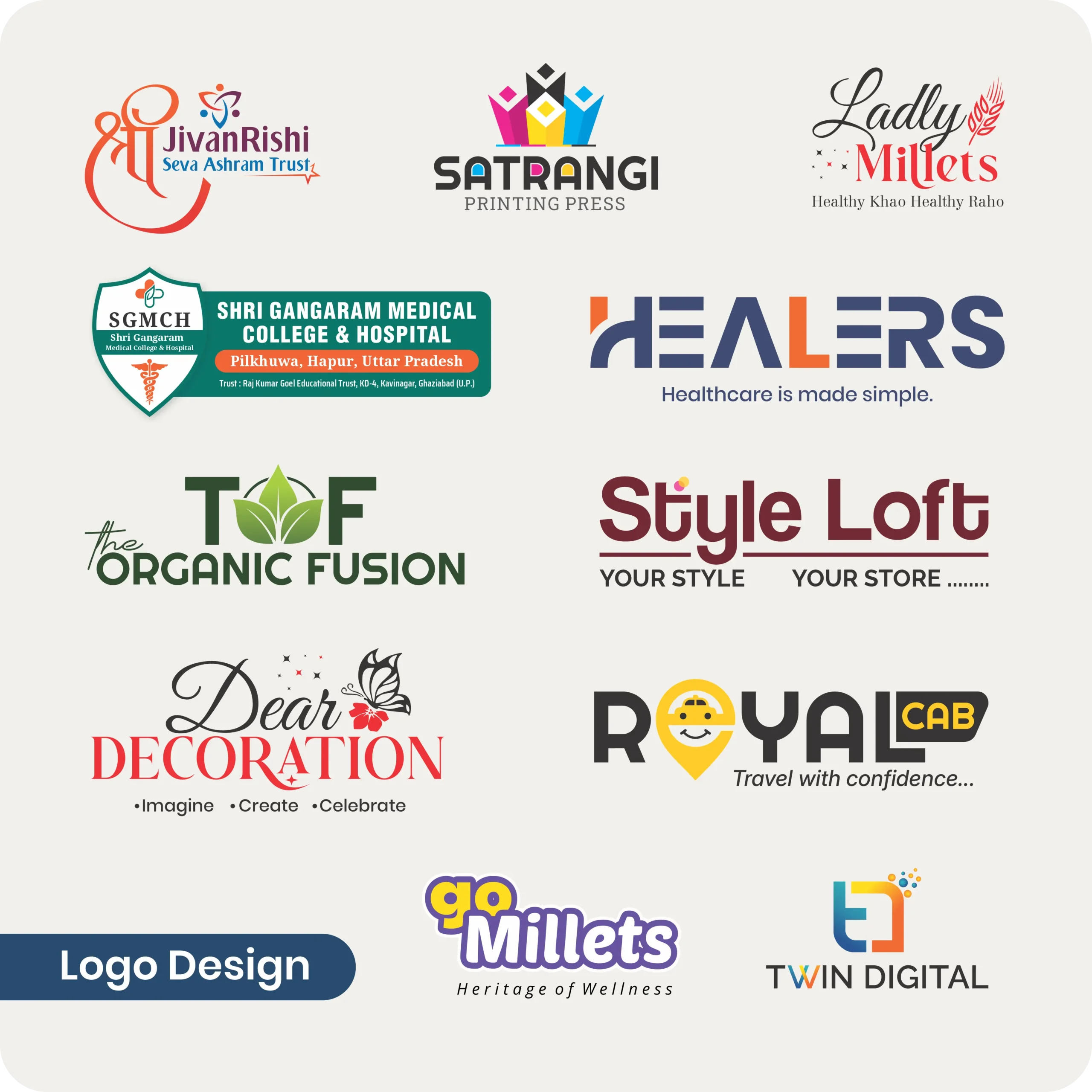 Logo Design Services by SR Graphic - Best Logo Design Agency in Gorakhpur